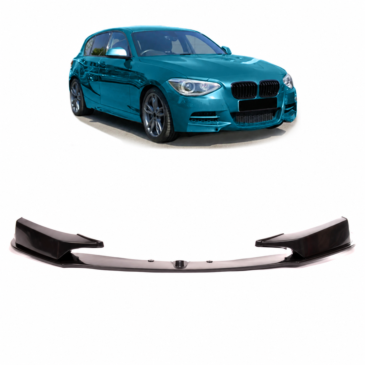 Frontspoilerlippe passend für BMW 1er F20 F21 Schrägheck 2011-2015 – Ansicht 1