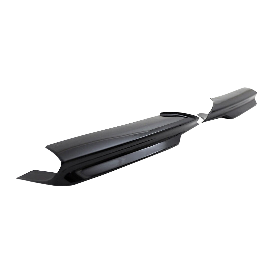 Frontspoiler schwarz glänzend passend für BMW 3er E90 E91 2005-2008 – Ansicht 3