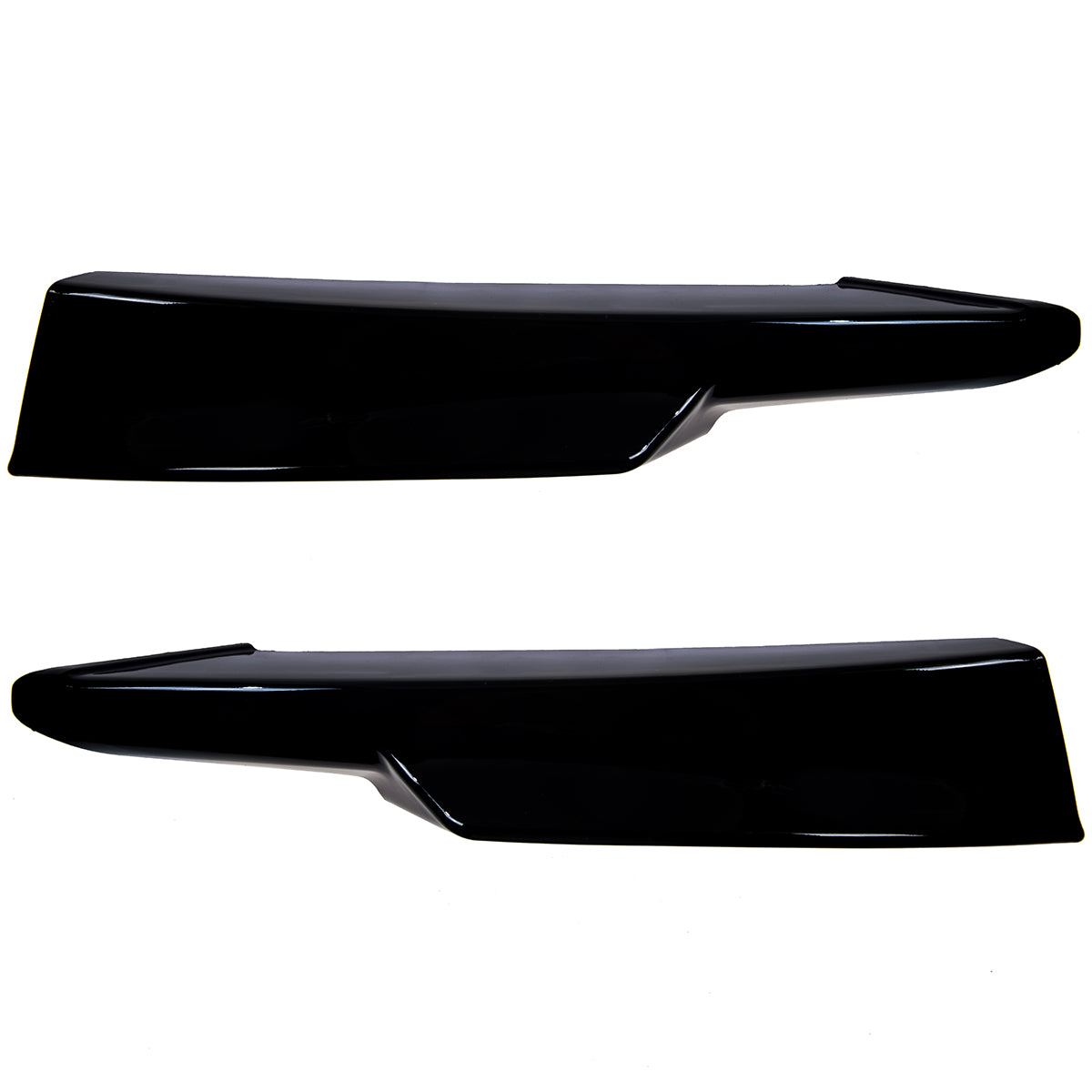 Frontspoiler schwarz glänzend passend für BMW 3er E90 E91 2008-2011 – Ansicht 2