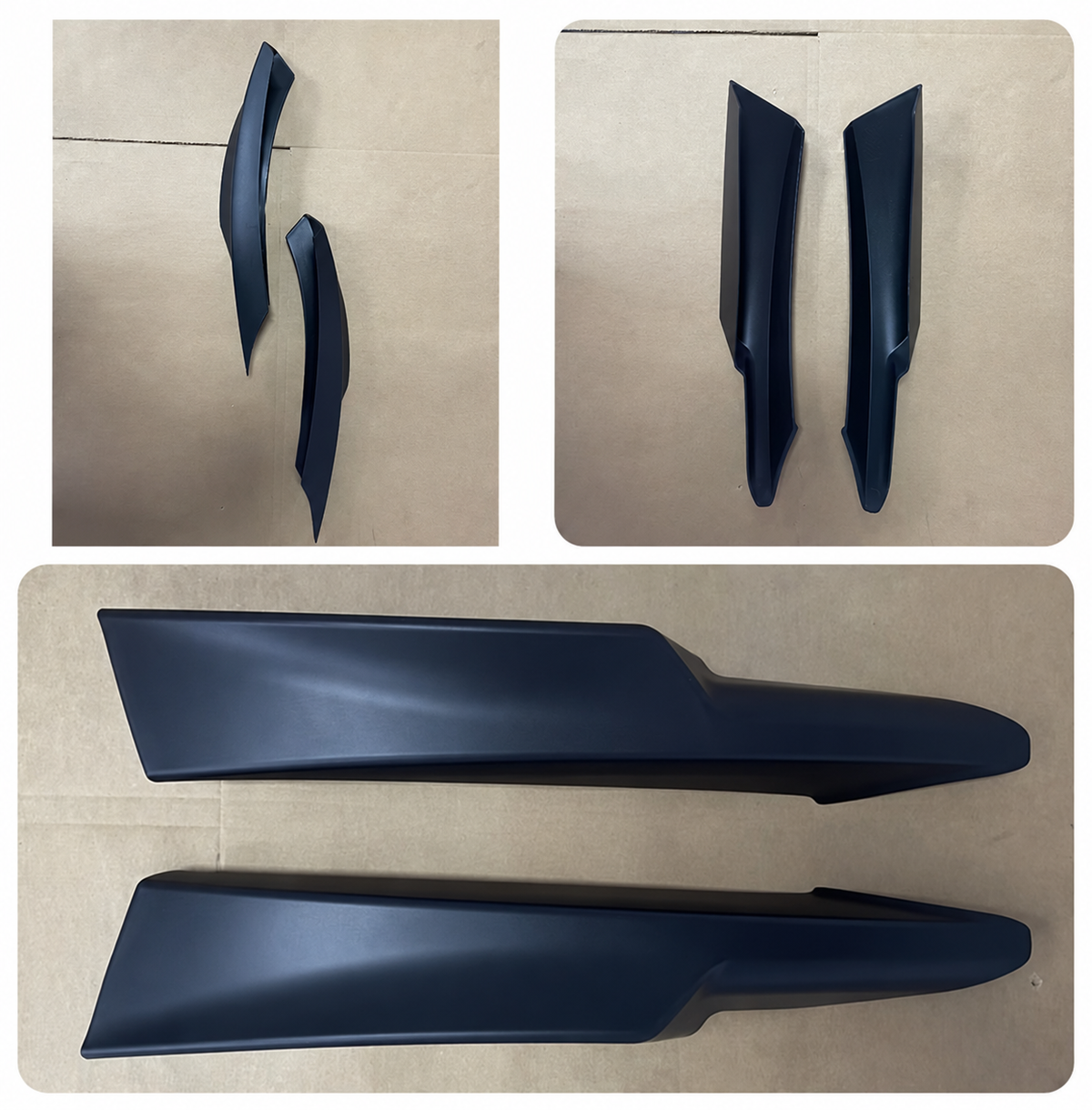 Frontspoiler schwarz glänzend passend für BMW 3er E90 E91 2008-2011 – Ansicht 3