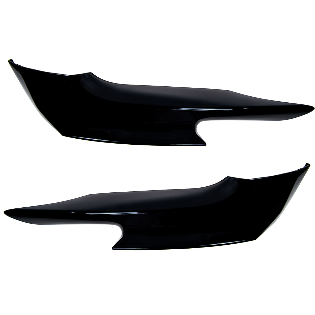 Frontspoiler schwarz glänzend passend für BMW 3er E92 E93 2006-2010 – Ansicht 2