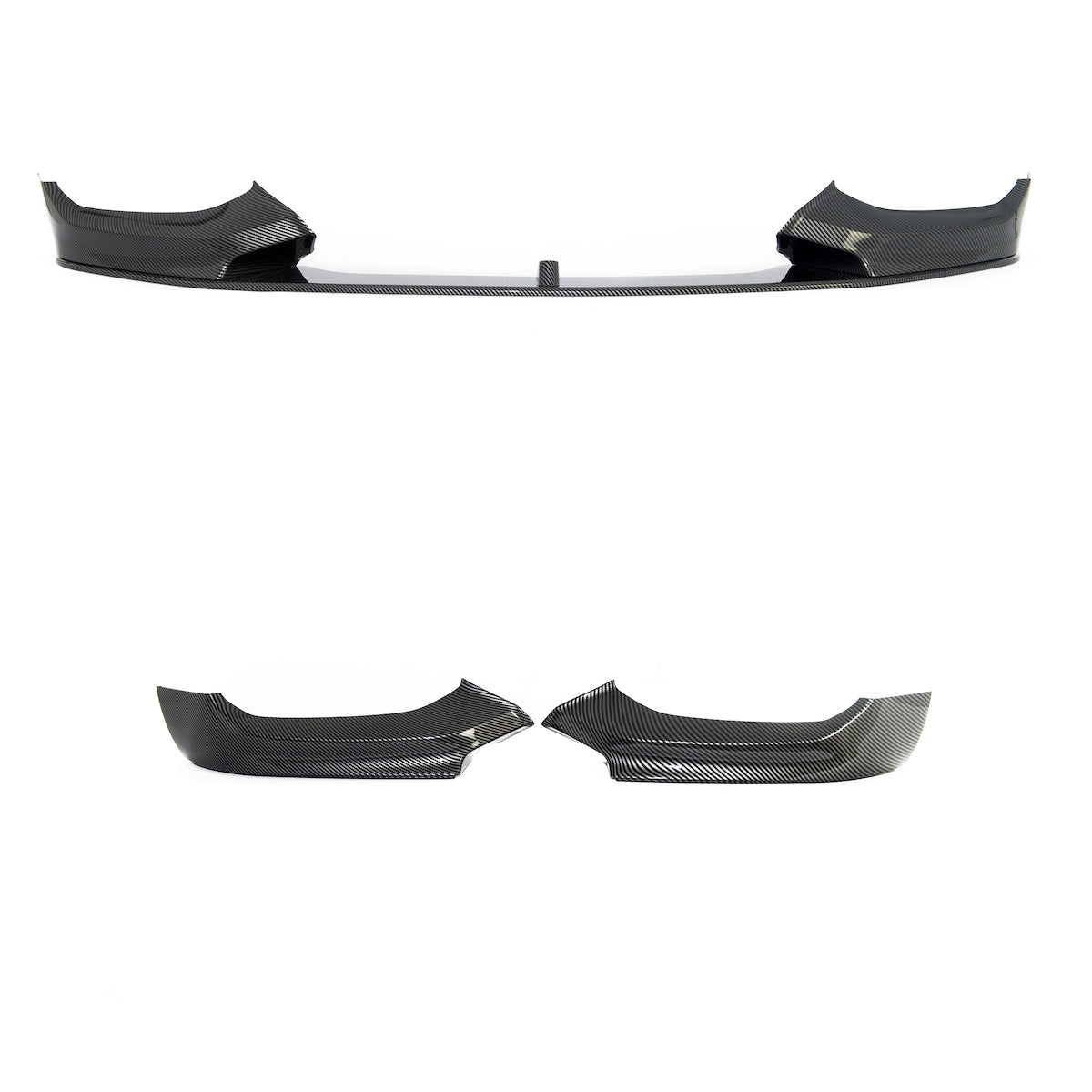 Frontspoilerlippe Carbon-Optik passend für BMW 1er (F20/F21) 2015-2019 – Ansicht 2
