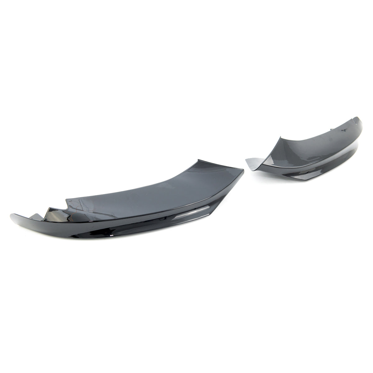 Frontspoiler-Flaps mattschwarz passend für BMW 4er F32 F33 F36 2013-2021 – Ansicht 3