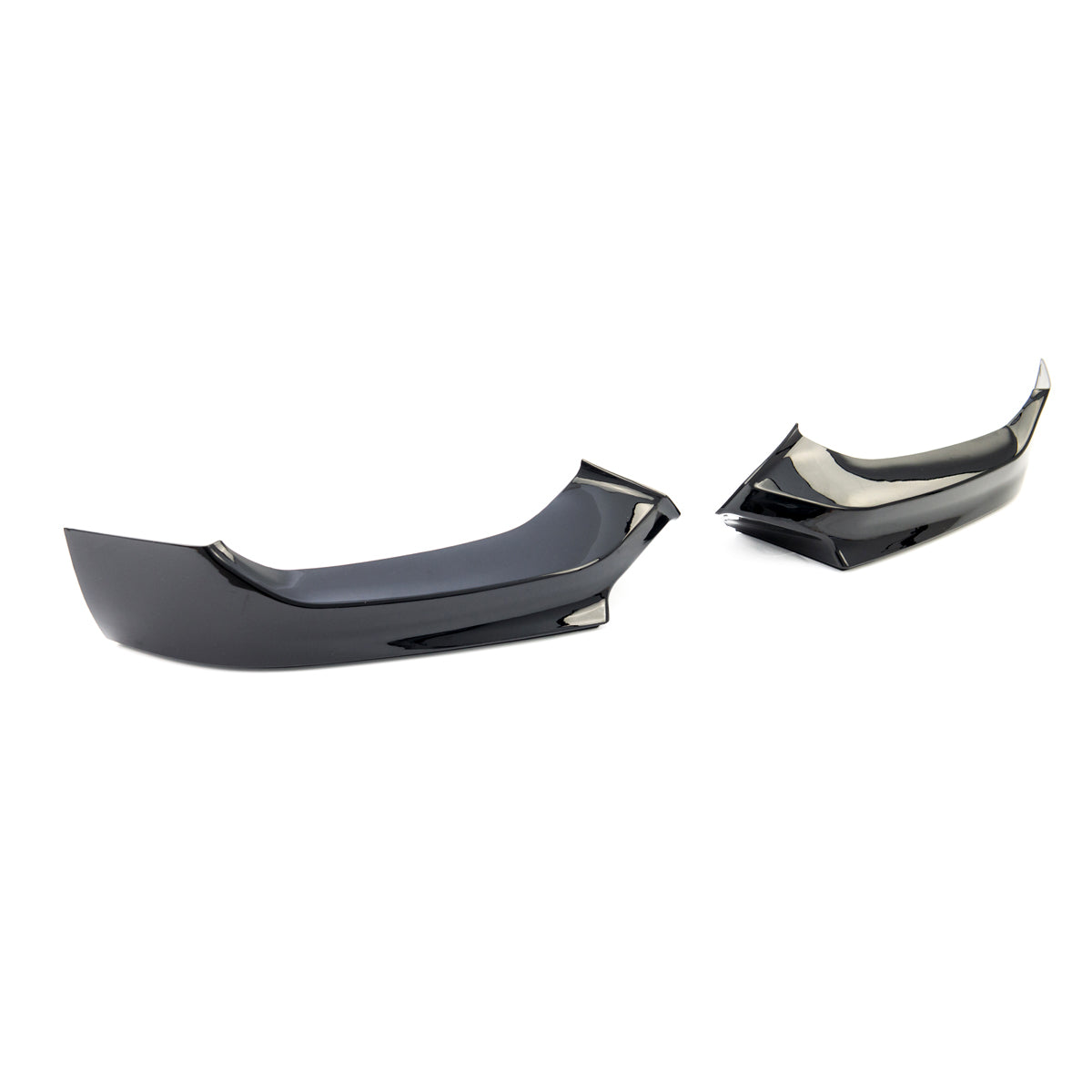 Frontspoiler-Flaps schwarz glänzend passend für BMW 1er F20 F21 2015-2019 – Ansicht 3
