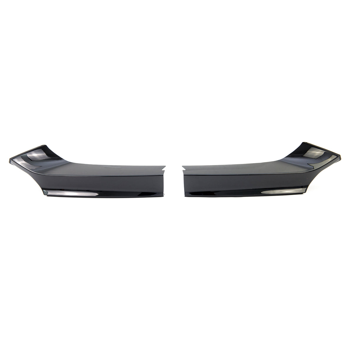 Frontspoiler-Flaps schwarz glänzend passend für BMW 2er F22 F23 2012-2021 – Ansicht 2