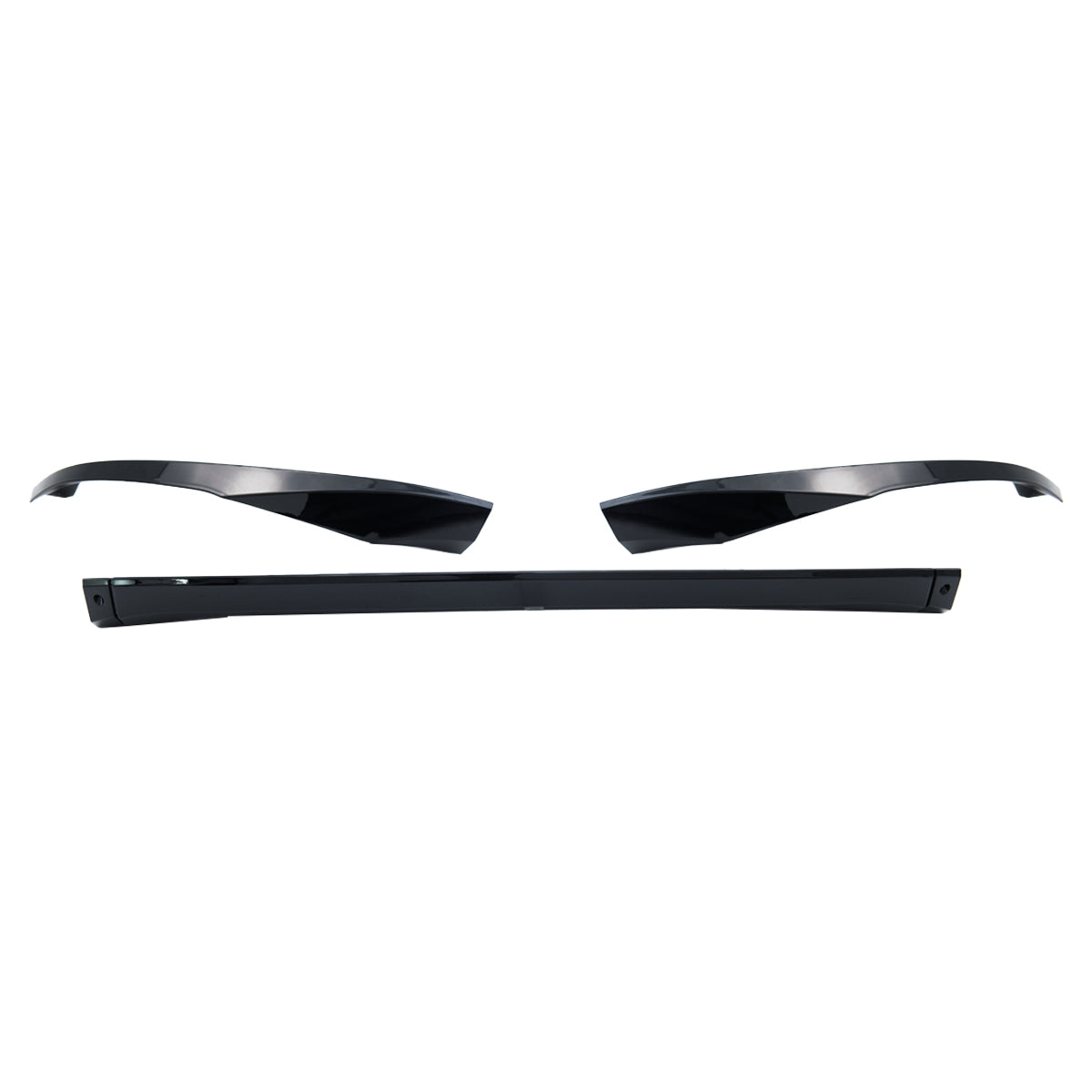 Frontspoiler schwarz glänzend passend für BMW 4er G26 Gran Coupé 2021-heute – Ansicht 2