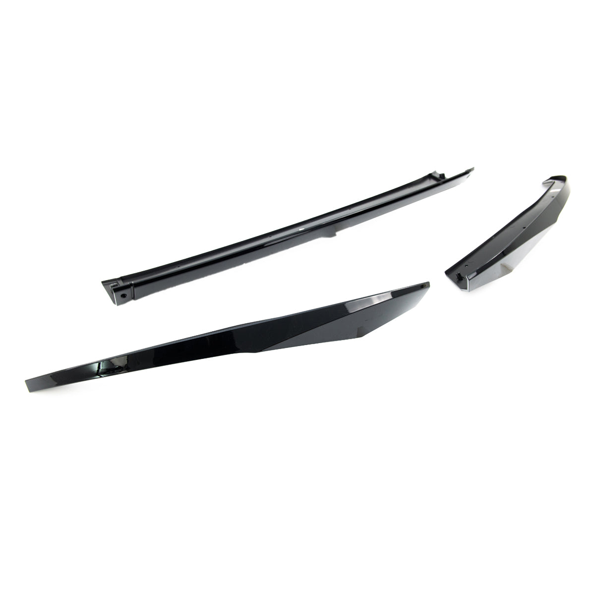 Frontspoiler schwarz glänzend passend für BMW 4er G26 Gran Coupé 2021-heute – Ansicht 7