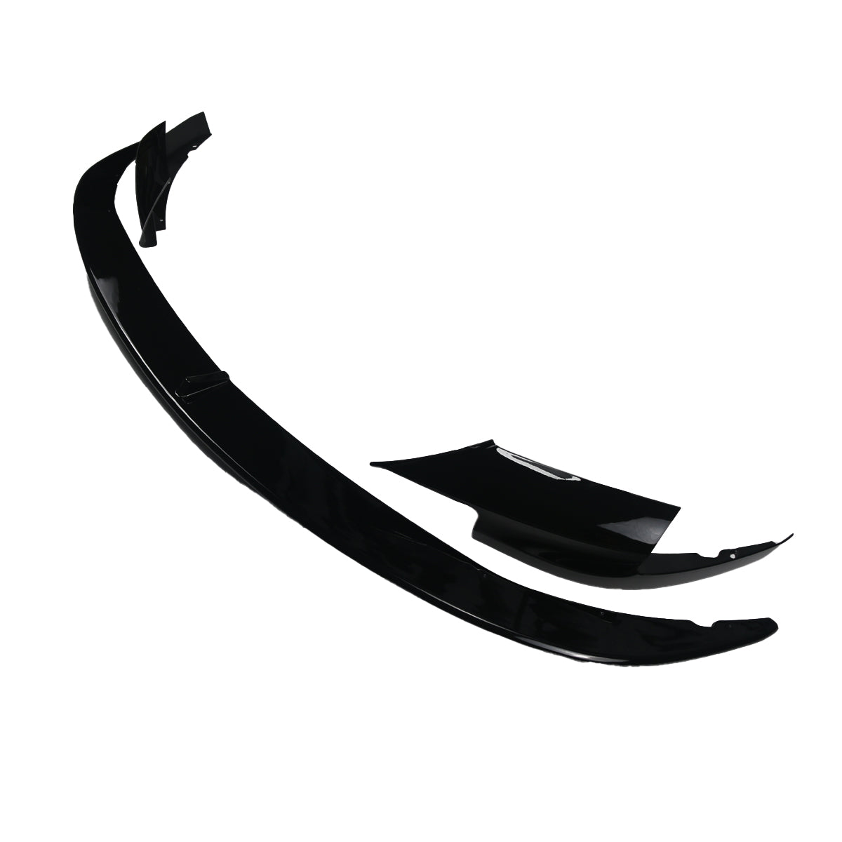 Frontspoiler schwarz glänzend passend für BMW 5er F10 F11 2011-2016 – Ansicht 4