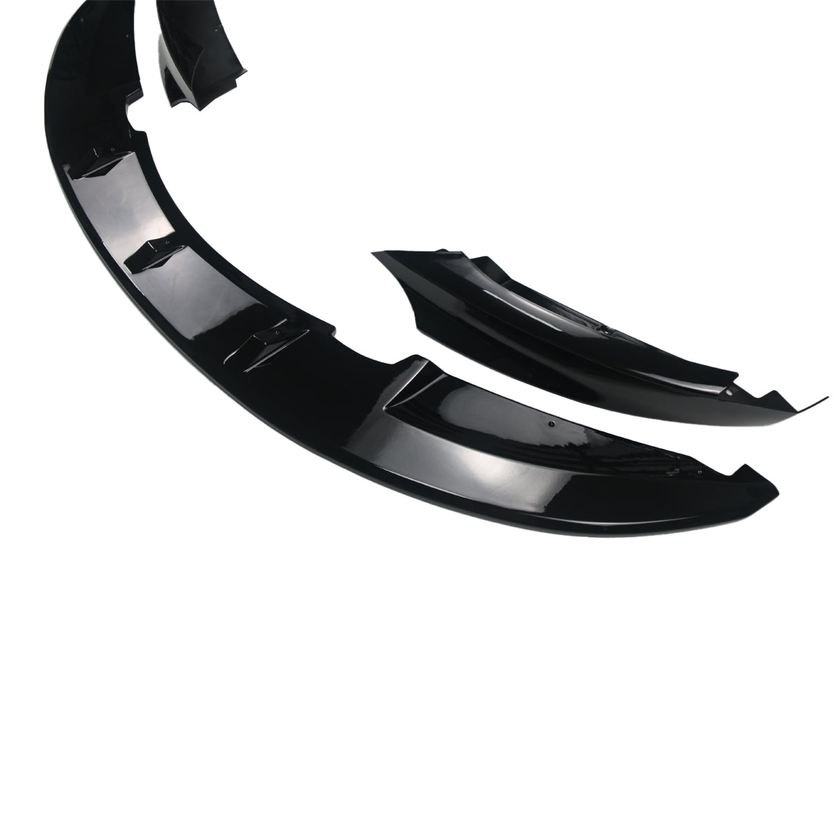 Frontspoiler schwarz glänzend passend für BMW 1er E82/E88 2007-2013 – Ansicht 6