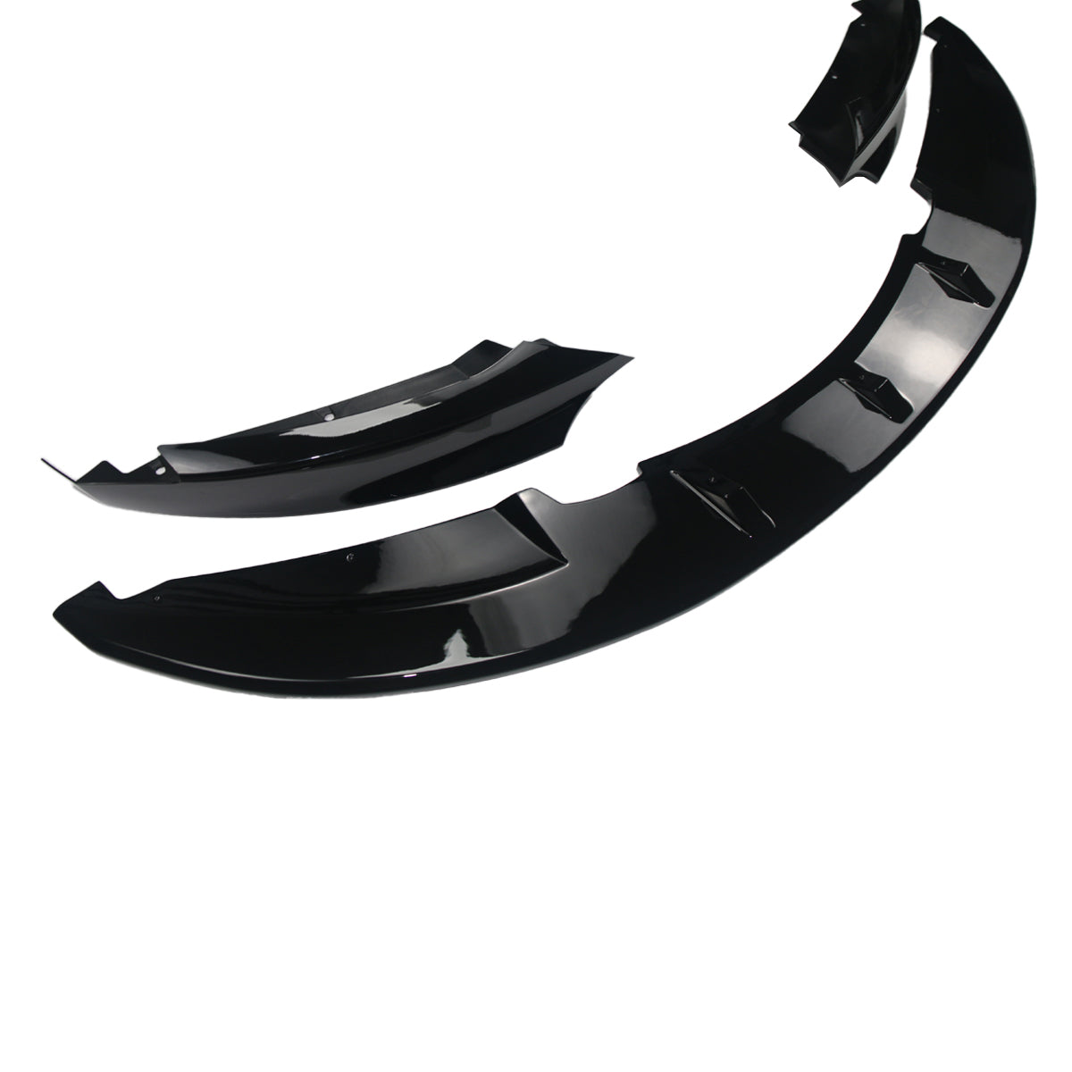 Frontspoiler schwarz glänzend passend für BMW 1er E82/E88 2007-2013 – Ansicht 7