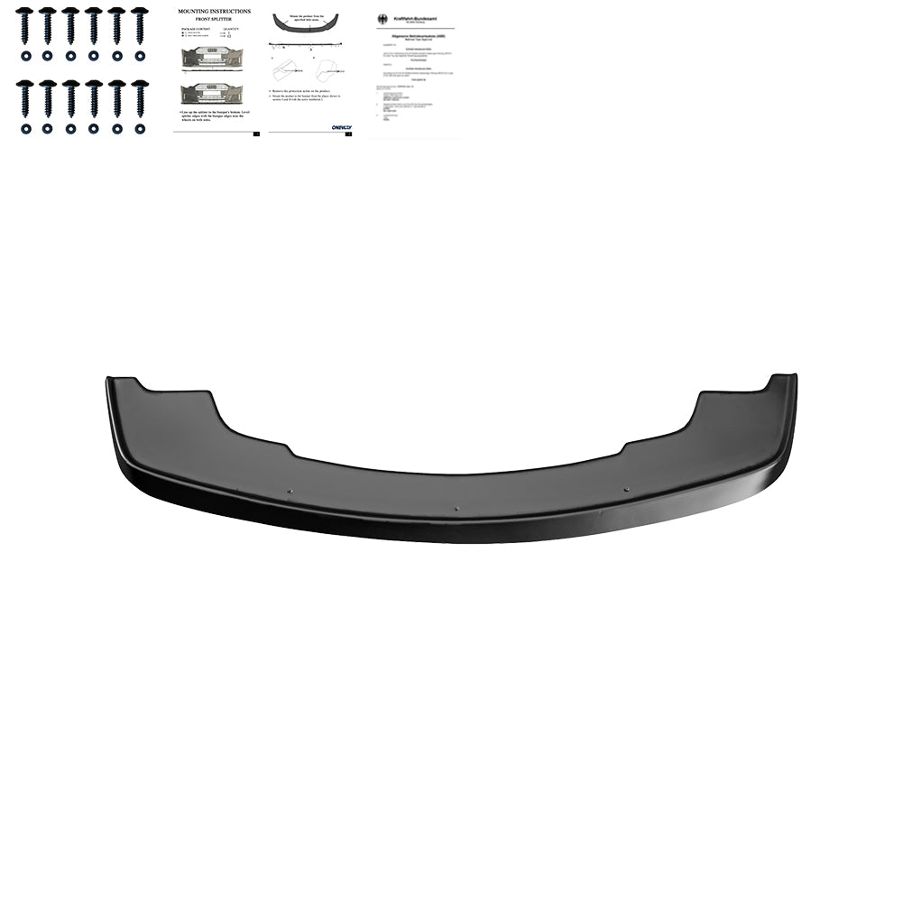 Frontsplitter schwarz glänzend passend für BMW M3 E36 1990-2000 – Ansicht 5