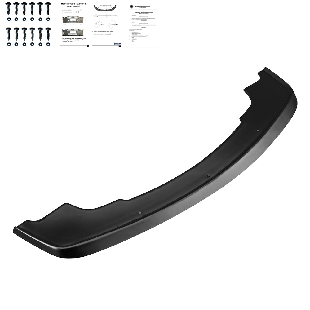 Frontsplitter schwarz glänzend passend für BMW M3 E36 1990-2000 – Ansicht 6