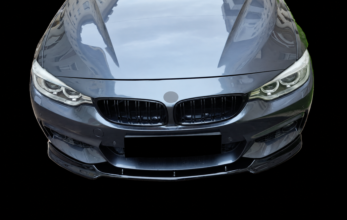 Frontsplitter schwarz glänzend passend für BMW 4er F32/F33/F36 M-Paket 2013-2019 – Ansicht 8