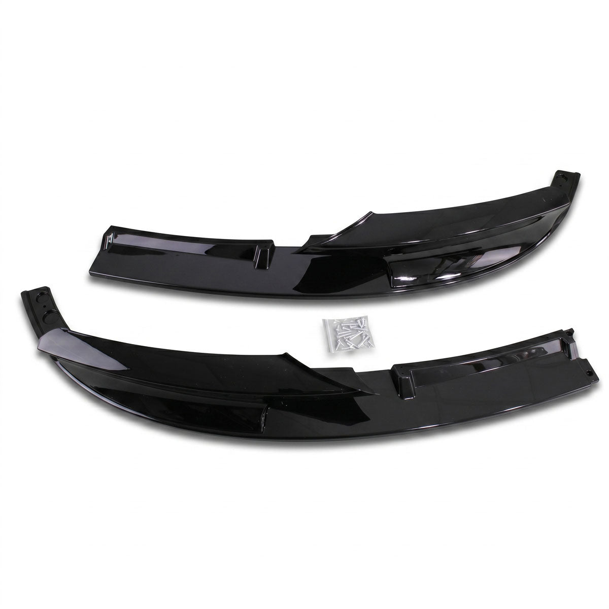Frontspoiler schwarz glänzend passend für BMW 3er F30/F31 2011-2018 M-Technik – Ansicht 4