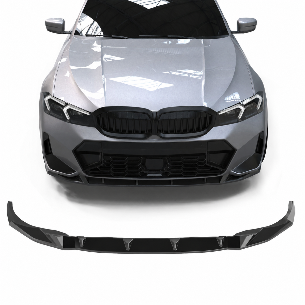 Frontsplitter passend für BMW 3er G20 G21 M-Paket Facelift 2022+ – Ansicht 1