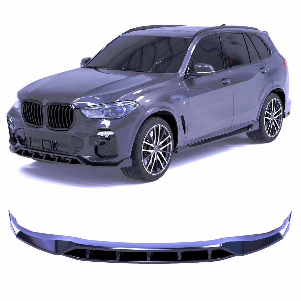 Frontsplitter passend für BMW X5 M-Sport G05 2018-2023 – Ansicht 1