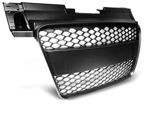 Sportgrill / Kühlergrill passend für Audi TT 8J Coupe/Roadster 06-14 matt schwarz in Wabendesign