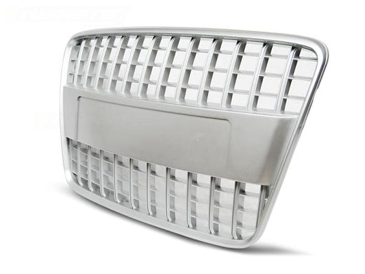 Sportgrill / Kühlergrill passend für Audi Q7 4L 05-09 matt silber