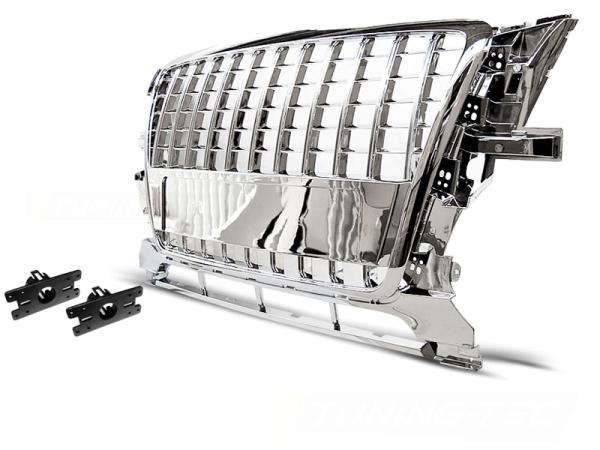 Sportgrill / Kühlergrill passend für Audi Q5 8R 08-12 chrom