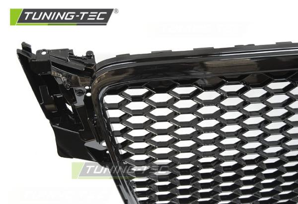 Sportgrill / Kühlergrill passend für Audi A4 B8 (8K) 08-11 Hochglanz schwarz in Wabendesign
