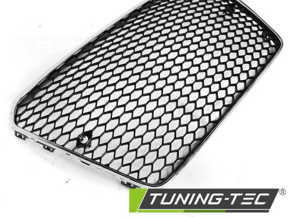Sportgrill / Kühlergrill passend für Audi A5 Facelift (8T3) 11-16 chrom/schwarz in Wabendesign
