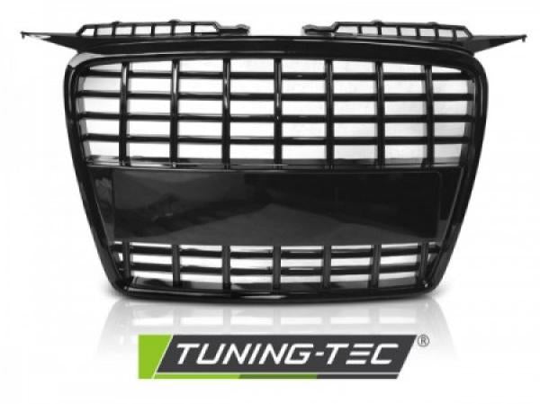 Sportgrill / Kühlergrill kompatibel mit A3 8P 05-08 Hochglanz schwarz