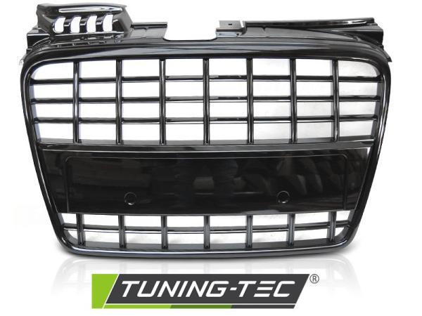 Sportgrill / Kühlergrill passend für Audi A4 B7 (8E) 04-08 Hochglanz schwarz