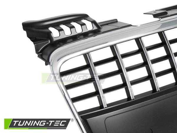 Sportgrill / Kühlergrill passend für Audi A4 B7 (8E) 04-08 chrom/matt schwarz