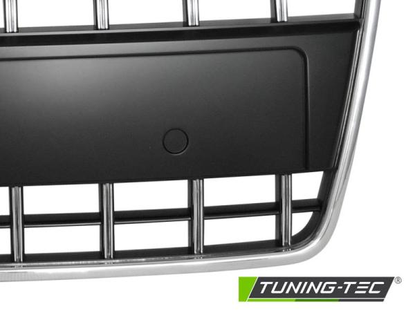 Sportgrill / Kühlergrill passend für Audi A4 B7 (8E) 04-08 chrom/matt schwarz