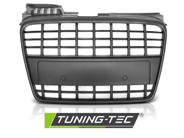 Sportgrill / Kühlergrill passend für Audi A4 B7 (8E) 04-08 matt schwarz