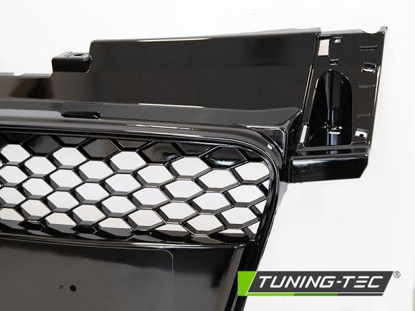 Sportgrill / Kühlergrill passend für Audi TT 8J Coupe/Roadster 06-14 Hochglanz schwarz in Wabendesign