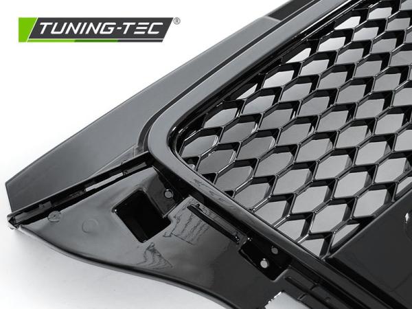 Sportgrill / Kühlergrill passend für Audi A3 8P Facelift 08-12 Hochglanz schwarz in Wabendesign