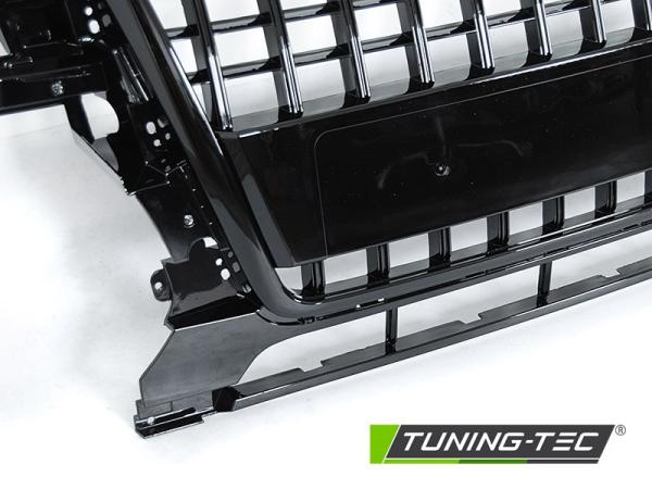 Sportgrill / Kühlergrill passend für Audi Q5 08-12 schwarz glänzend