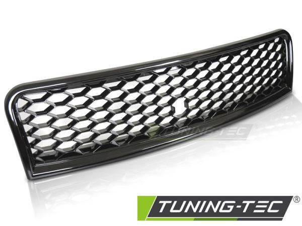 Kühlergrill passend für Audi A4 B6 (8E) 00-04 hochglanz schwarz in Wabendesign