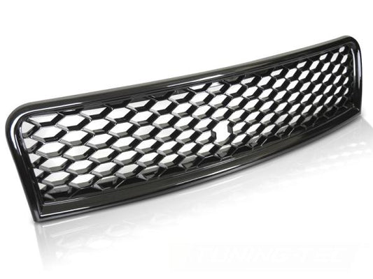 Kühlergrill passend für Audi A4 B6 (8E) 00-04 hochglanz schwarz in Wabendesign