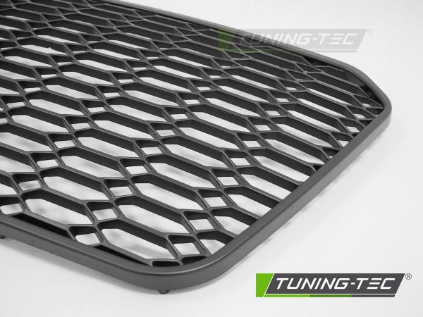 Wabengitter Sportgrill / Kühlergrill passend für Audi A6 4G (C7) 10-14 matt schwarz
