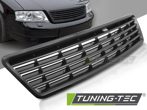 Sportgrill / Kühlergrill passend für Audi A6 C5 (4B) 97-01 matt schwarz
