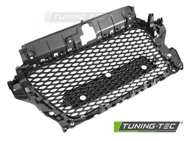 Sportgrill / Kühlergrill passend für Audi A3 8V 12-16 Hochglanz schwarz in Wabendesign