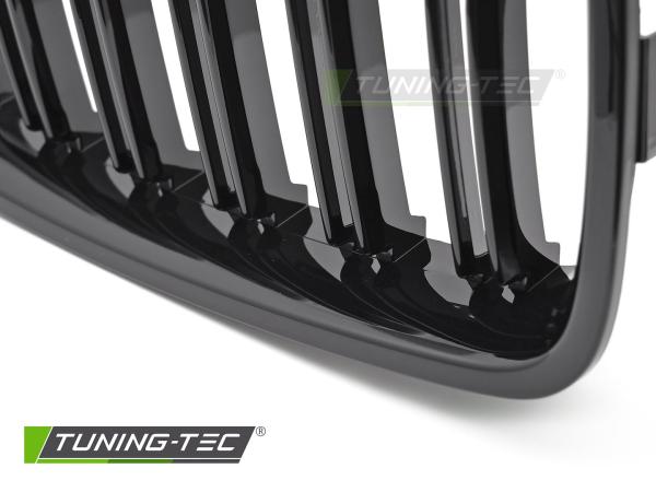 Sportgrill Doppelsteg Nieren passend für BMW 3er F30/F31 Limousine/Touring 11-18 Hochglanz schwarz