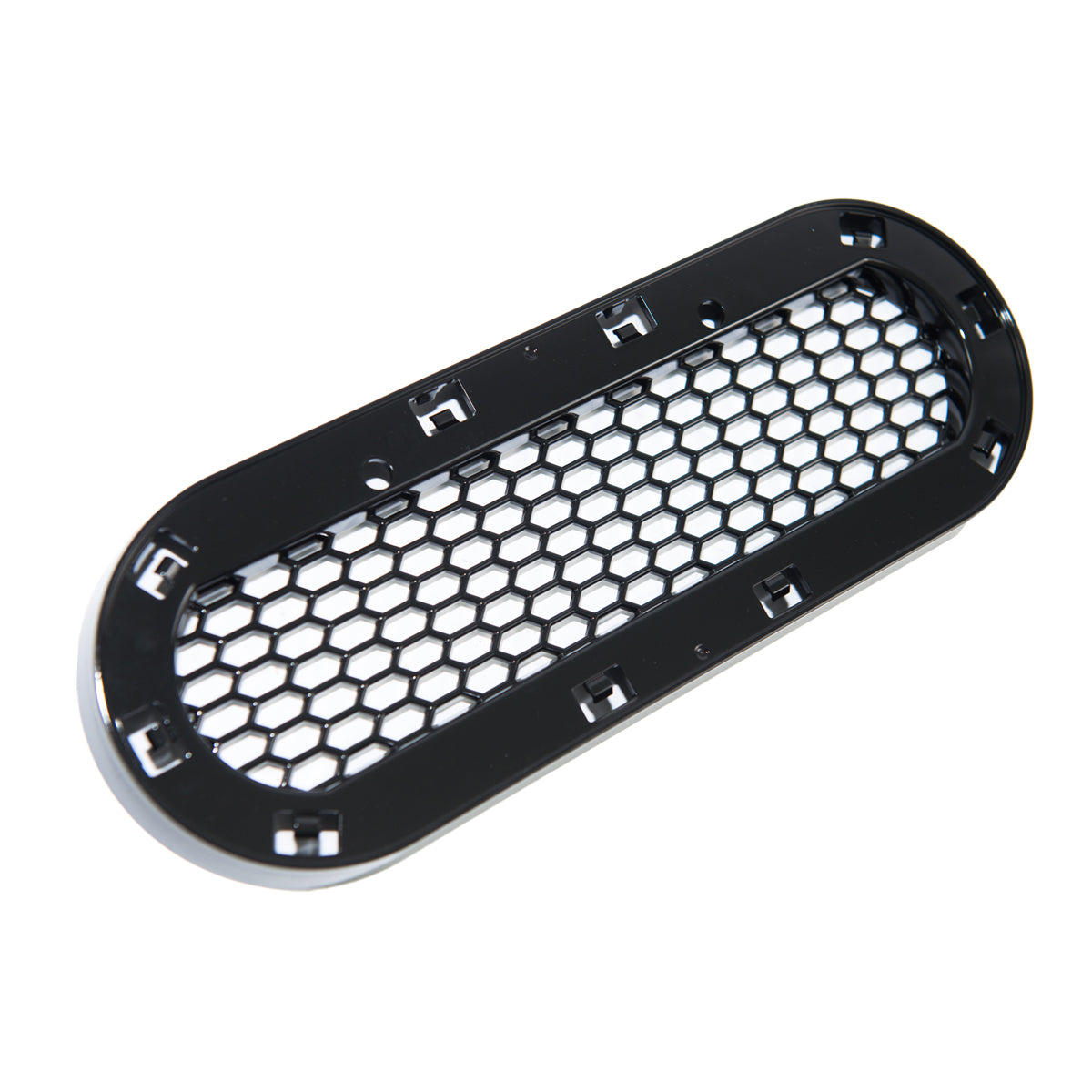Front Emblem Holder 272x92mm Gloss Black passend für Audi Models 2008-2024 – Bild 2