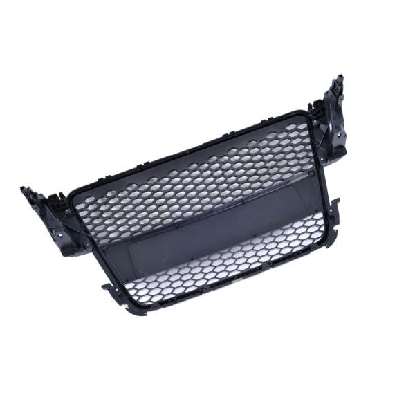 Kühlergrill Grill Wabendesign Schwarz glanz passend für Audi A5 8T 2007-2011 nicht S5