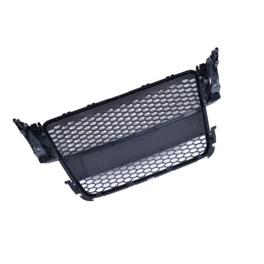 Kühlergrill Grill Wabendesign Schwarz glanz passend für Audi A5 8T 2007-2011 nicht S5