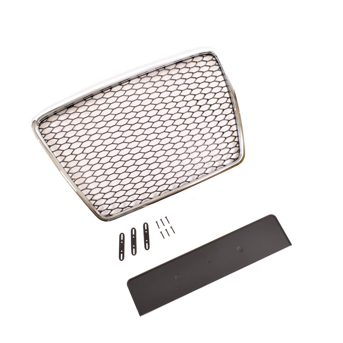 Front Grille Chrome passend für Audi A6 C6 4F Facelift 2008-2011 – Bild 2