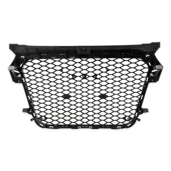 Kühlergrill Waben Grill Schwarz hochglanz Sport passend für Audi A1 8X 2010-2015