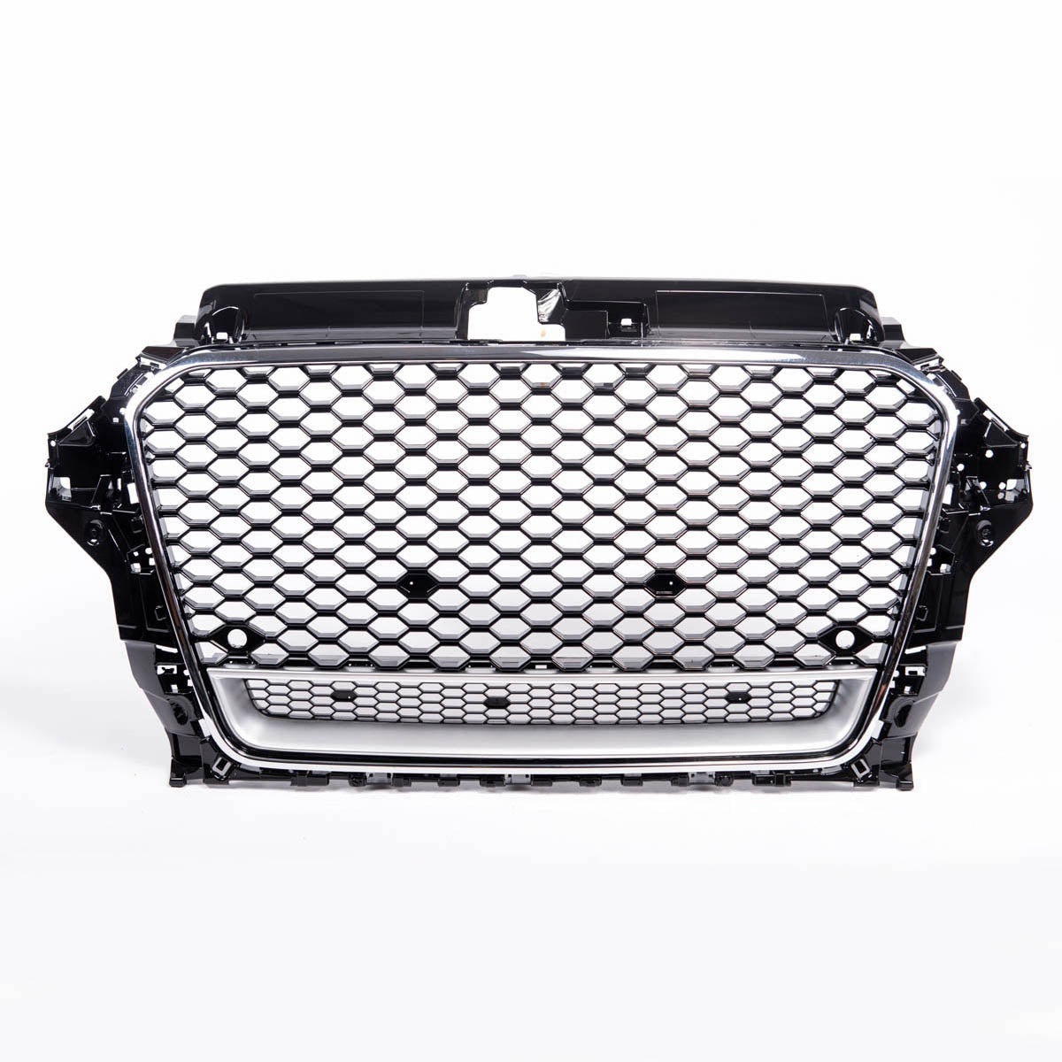 Front Grille Chrome & Gloss Black passend für Audi A3 8V 2012-2016 – Bild 2