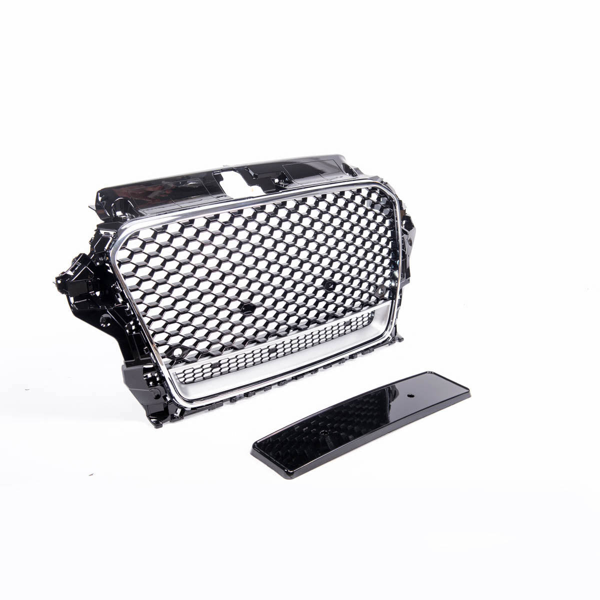 Front Grille Chrome & Gloss Black passend für Audi A3 8V 2012-2016 – Bild 3