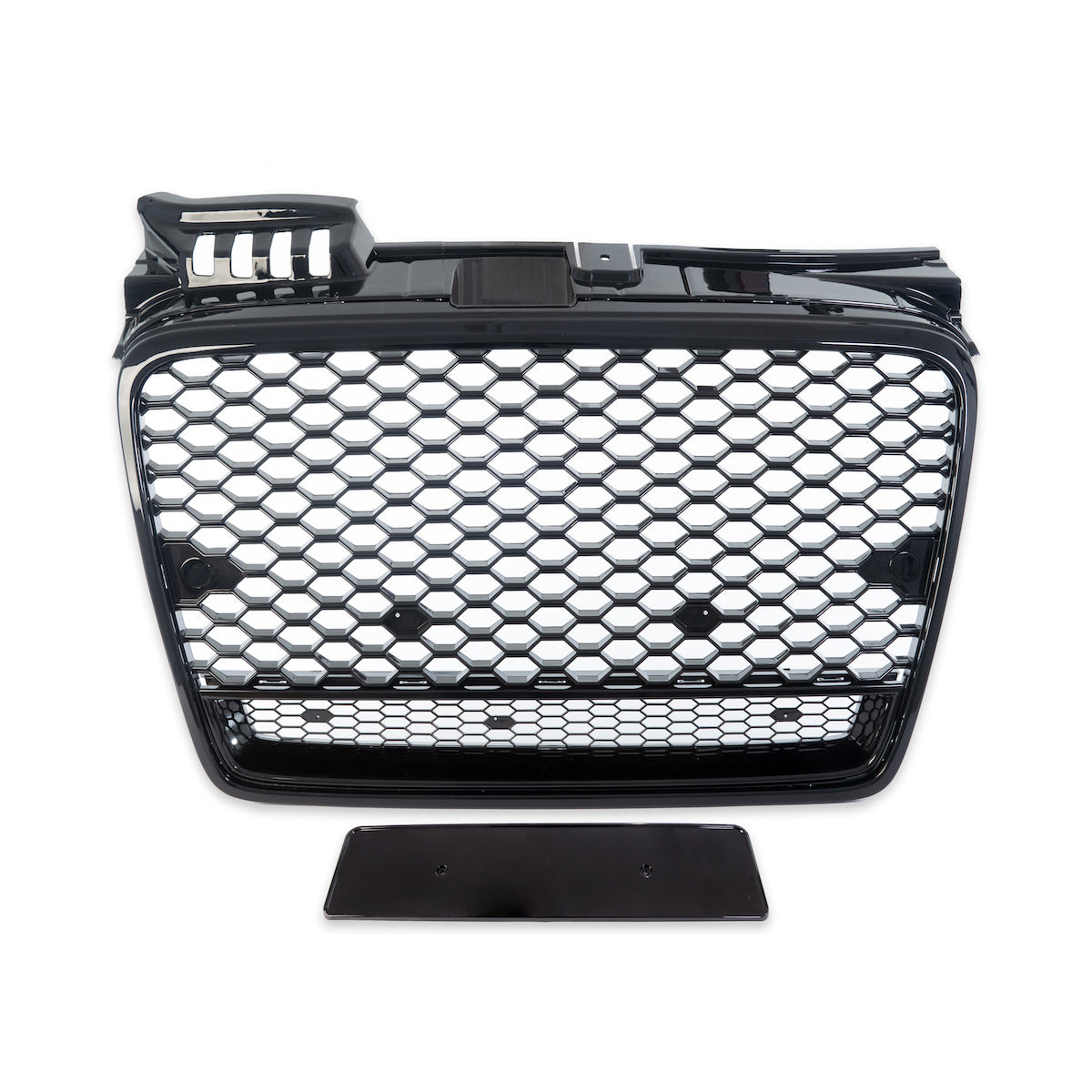 Front Grille Gloss Black passend für Audi A4 B7 8E 2004-2007 – Bild 2