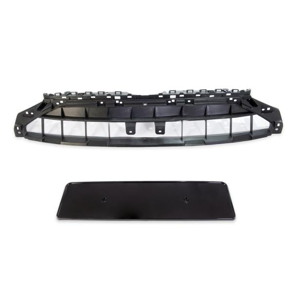 Wabengrill Breit Kühlergrill Schwarz Glanz passend für Audi A4 B9 Facelift mit S Line