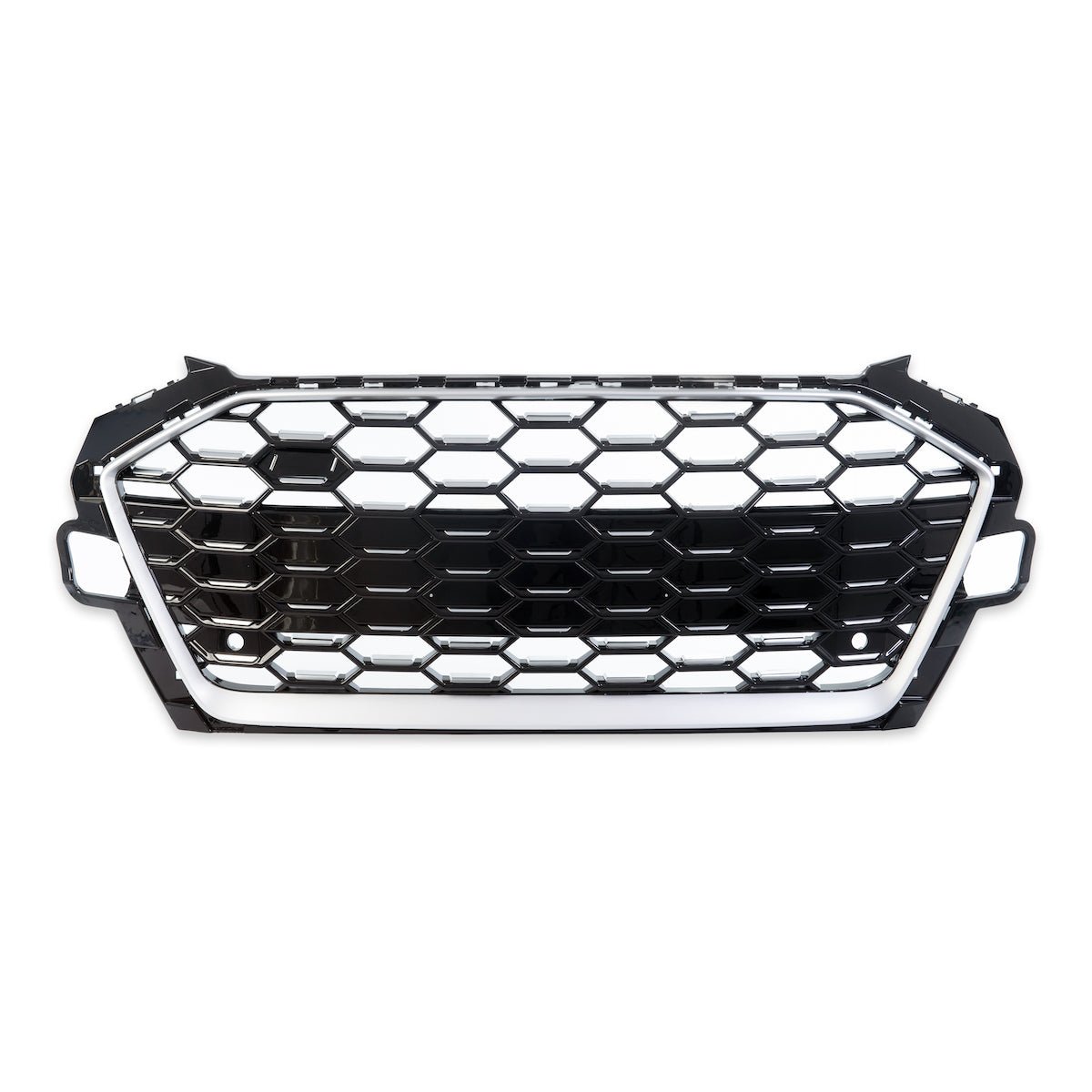 Front Grille Silver passend für Audi A4 B9 8W Facelift 2020-2024 – Bild 2