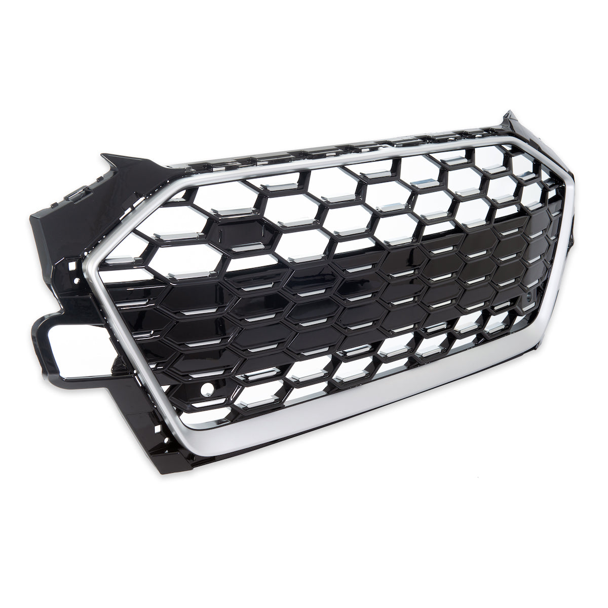 Front Grille Silver passend für Audi A4 B9 8W Facelift 2020-2024 – Bild 4